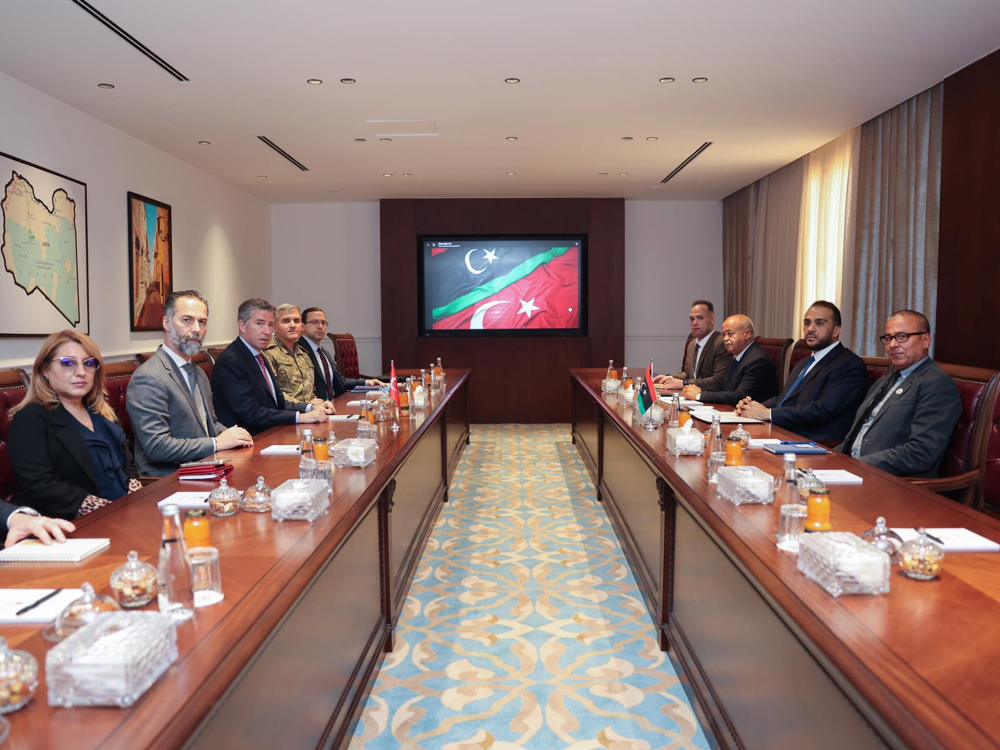 ليبيا وتركيا تبحثان تعزيز التعاون ودعم الاستقرار وتوحيد المؤ