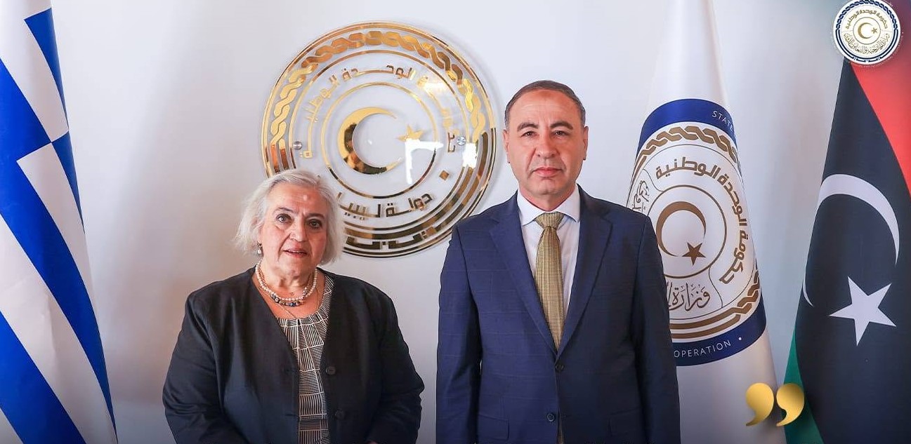 الباعور يبحث مع نائبة وزير خارجية  اليونان ترسيم الحدود البح