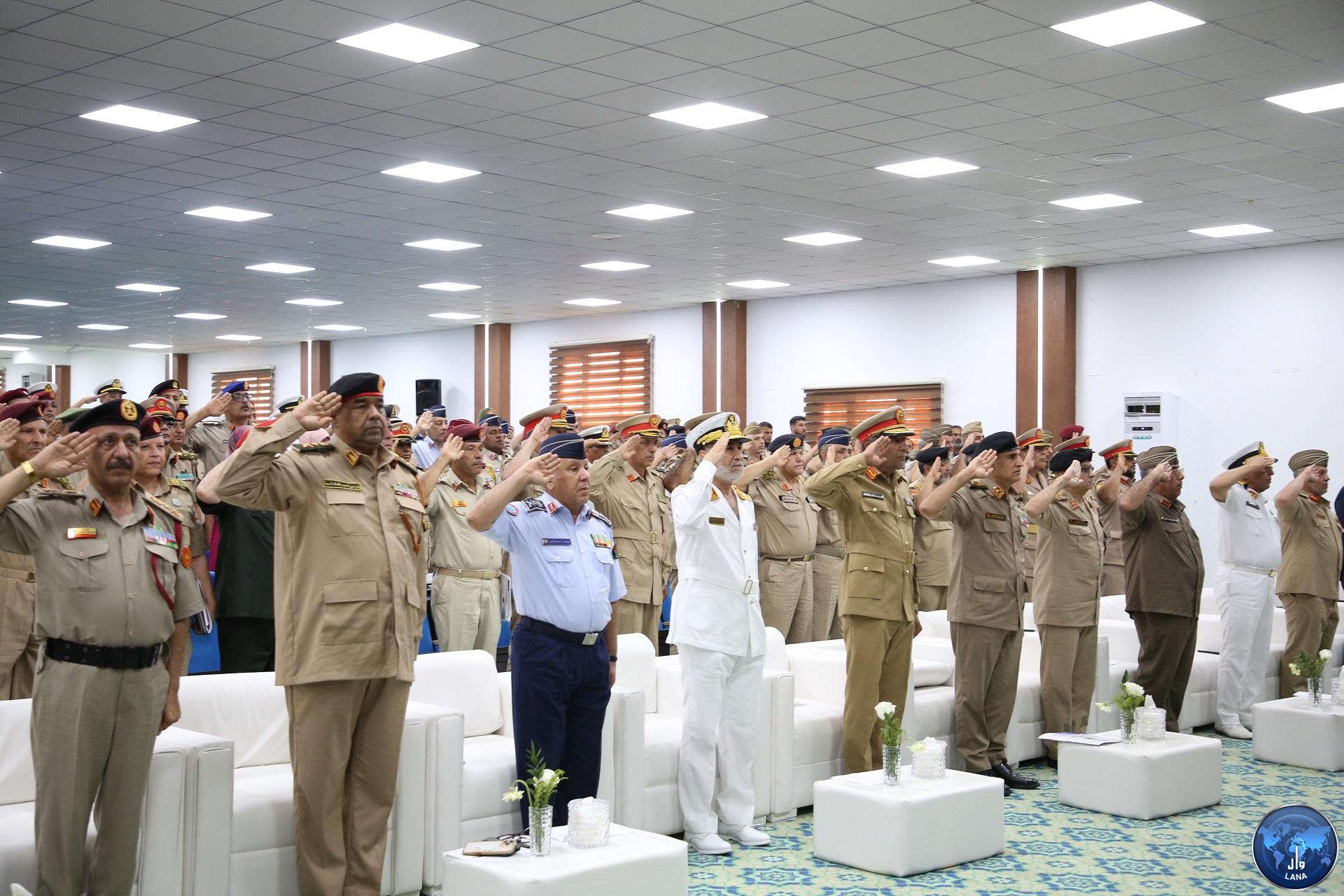 رئاسة الأركان العامة للجيش الليبي تنظم الاجتماع الثالث لضباط التوجيه المعنوي  