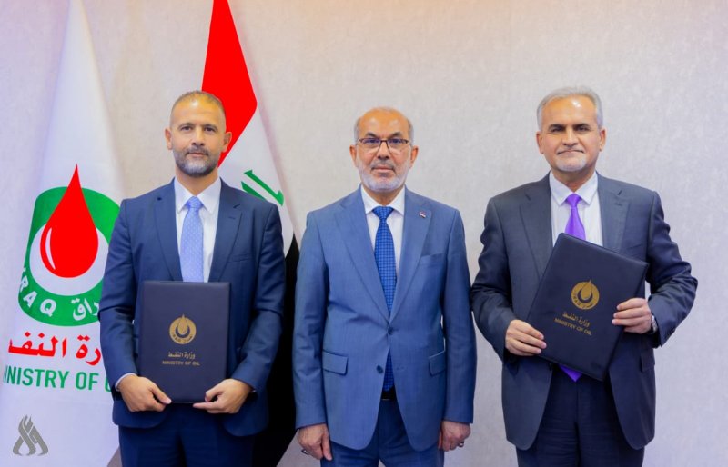 العراق يبرم اتفاقا مع "هاليبورتون" الأمريكية لإدارة حقلين نفطيين رئيسيين، قبل أيام من زيارة الزيدي لواشنطن . 